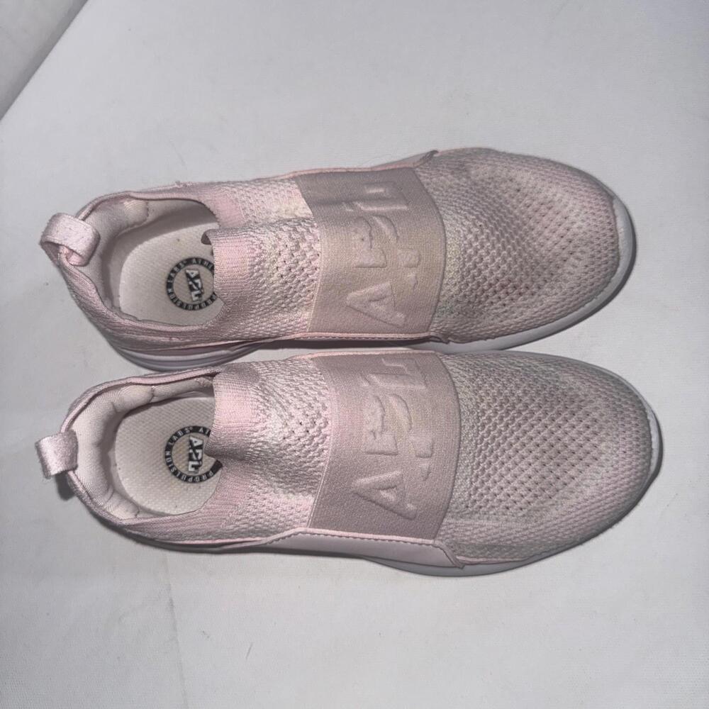 Athletic Propulsion Labs APL Techloom Bliss Size 3 Kids Pink Athletic Sneaker - Picture 5 of 15